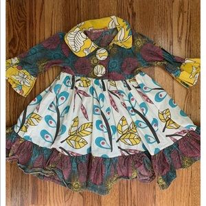 Toddler girl floral dress